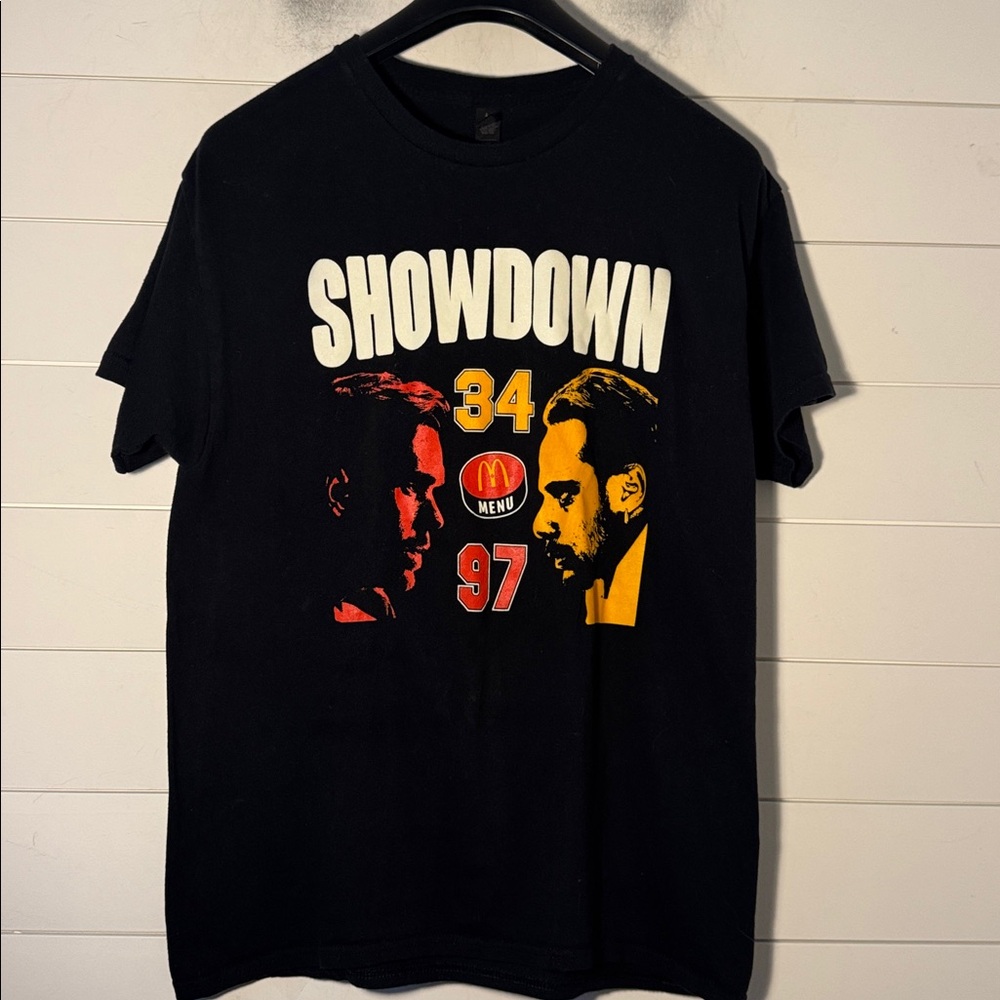 McDonald’s Size L Graphic Tee-Shirt Connor McDavidxAuston Matthews Showdown